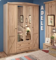 Шкаф для одежды и белья Adele 9 дуб